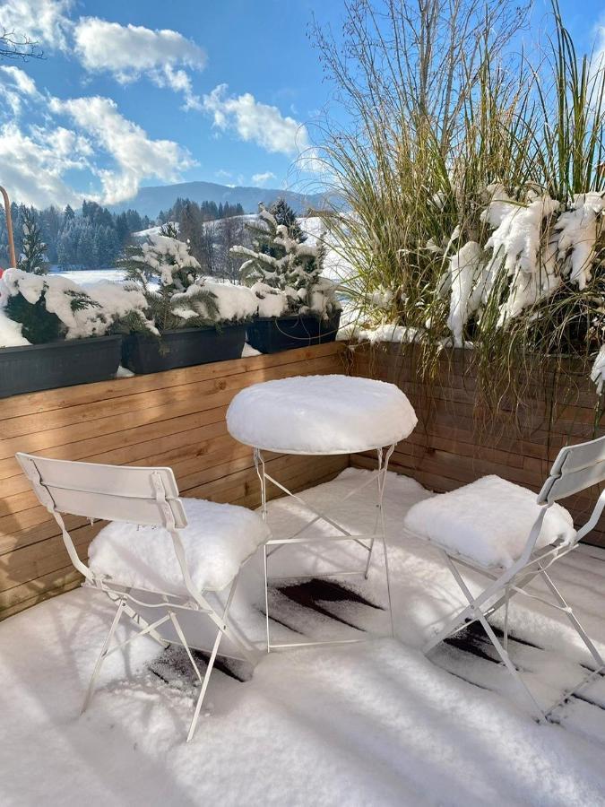 Вілла Alpen Wohlfuehlquartier Bad Bayersoien Екстер'єр фото